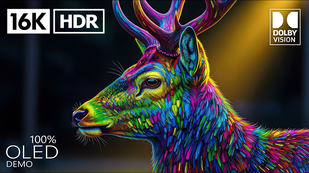Stunning World of HDR 16K OLED at 120 FPS | Dolby Vision (8K/4K TV)