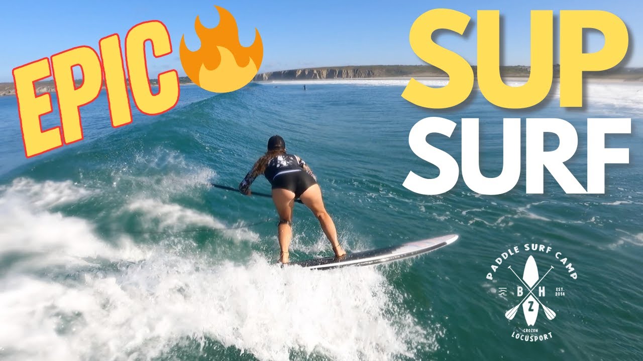 🔥 Epic SUP Surfing in Crozon – Vagues de Dingue en Paddle Surf! 🔥