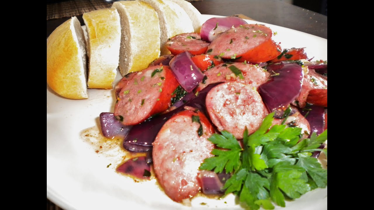 Polish Kielbasa Sausage My Way -  (Easy)(Fast)