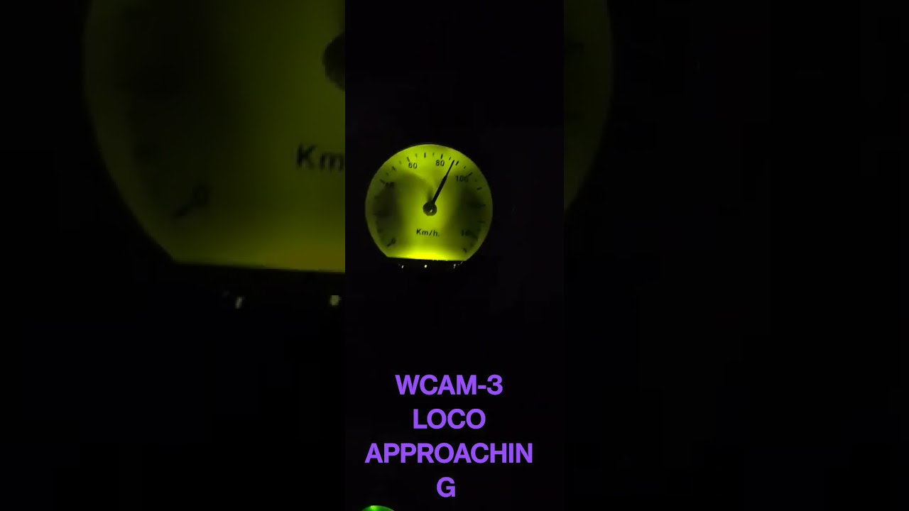 WCAM - 3 LOCOMOTIVE with OLD Speedometer