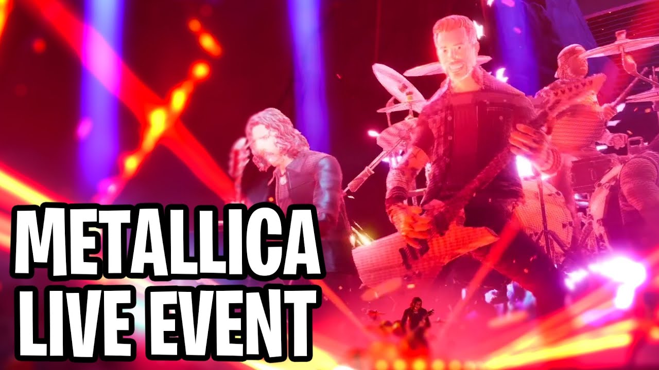 "Metallica: Fuel. Fire. Fury." Live Event - Fortnite
