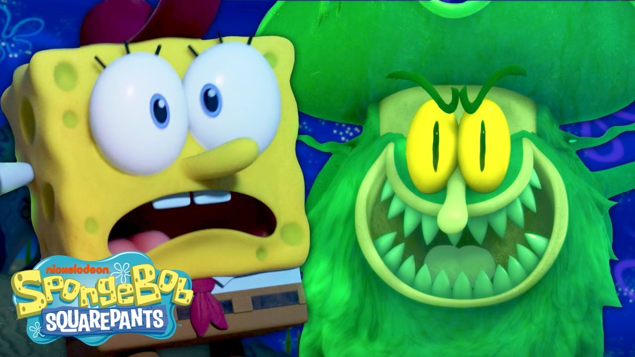 Kamp Koral Gets Attacked By The Flying Dutchman! 😱👻🏴&zwj;☠️ | Full Scene | SpongeBob