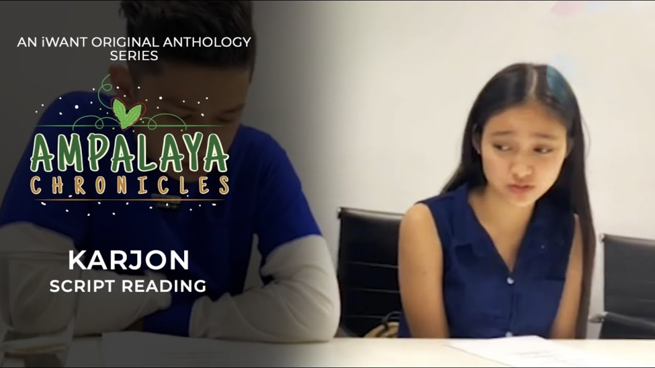 KarJon Script Reading for Ampalaya Chronicles | Labyu, Hehe | iWant Original Anthology