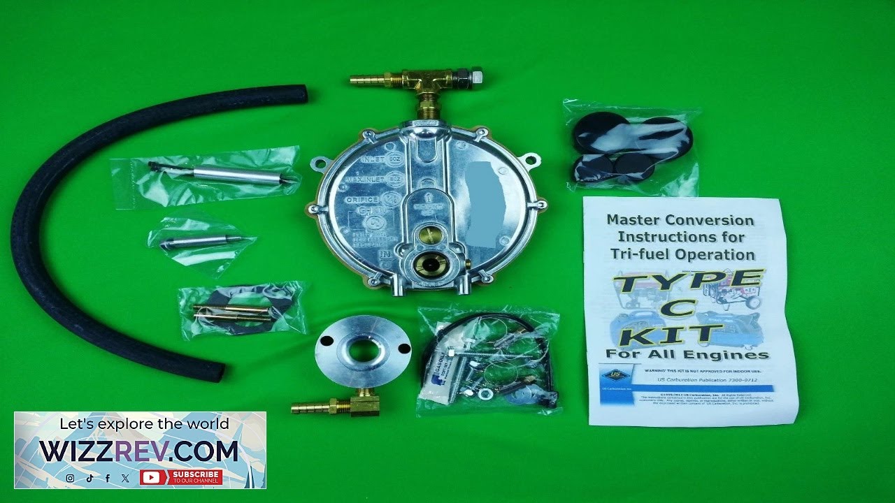 Predator Generator LP Propane Natural Gas Tri Fuel Conversion Kit for Predator
