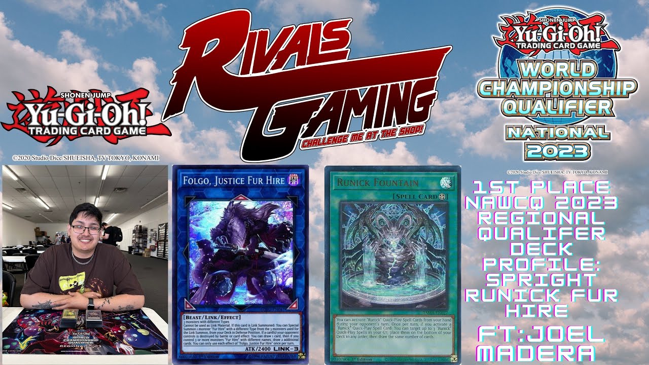1st Place! NAWCQ 2023 Regional Qualifier: Spright Runick Fur Hire Deck Profile: FT: Joel Madera
