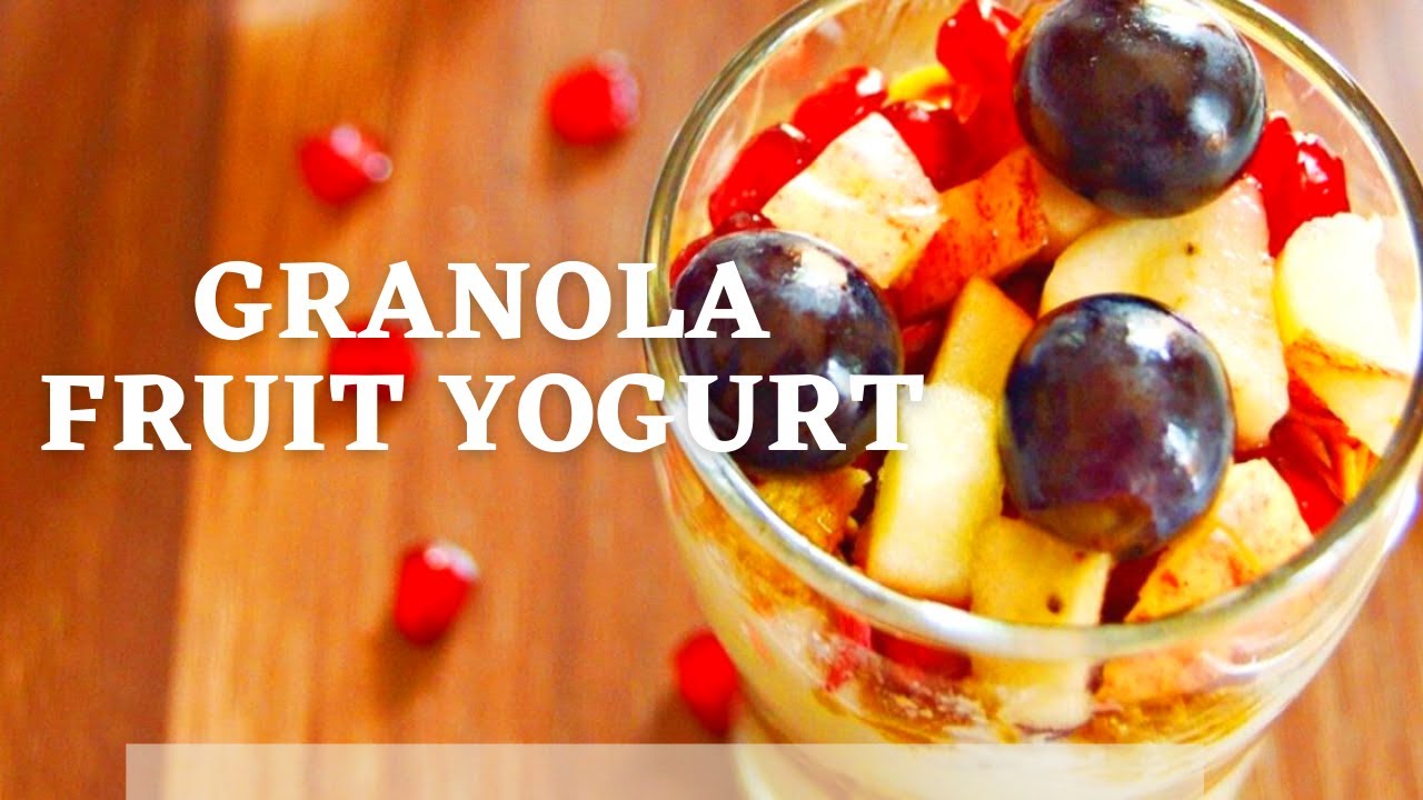 Granola Fruit and Yogurt Parfait Recipe | Easy, Healthy Make-Ahead Breakfast Recipe