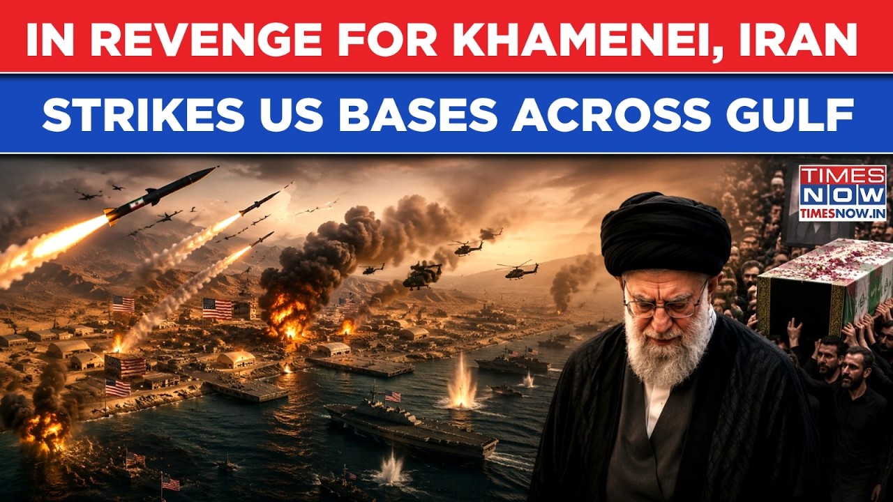 Iran IRGC Launched Fresh Strikes Targeting US Military Bases Across Gulf In Big Revenge For Khamenei