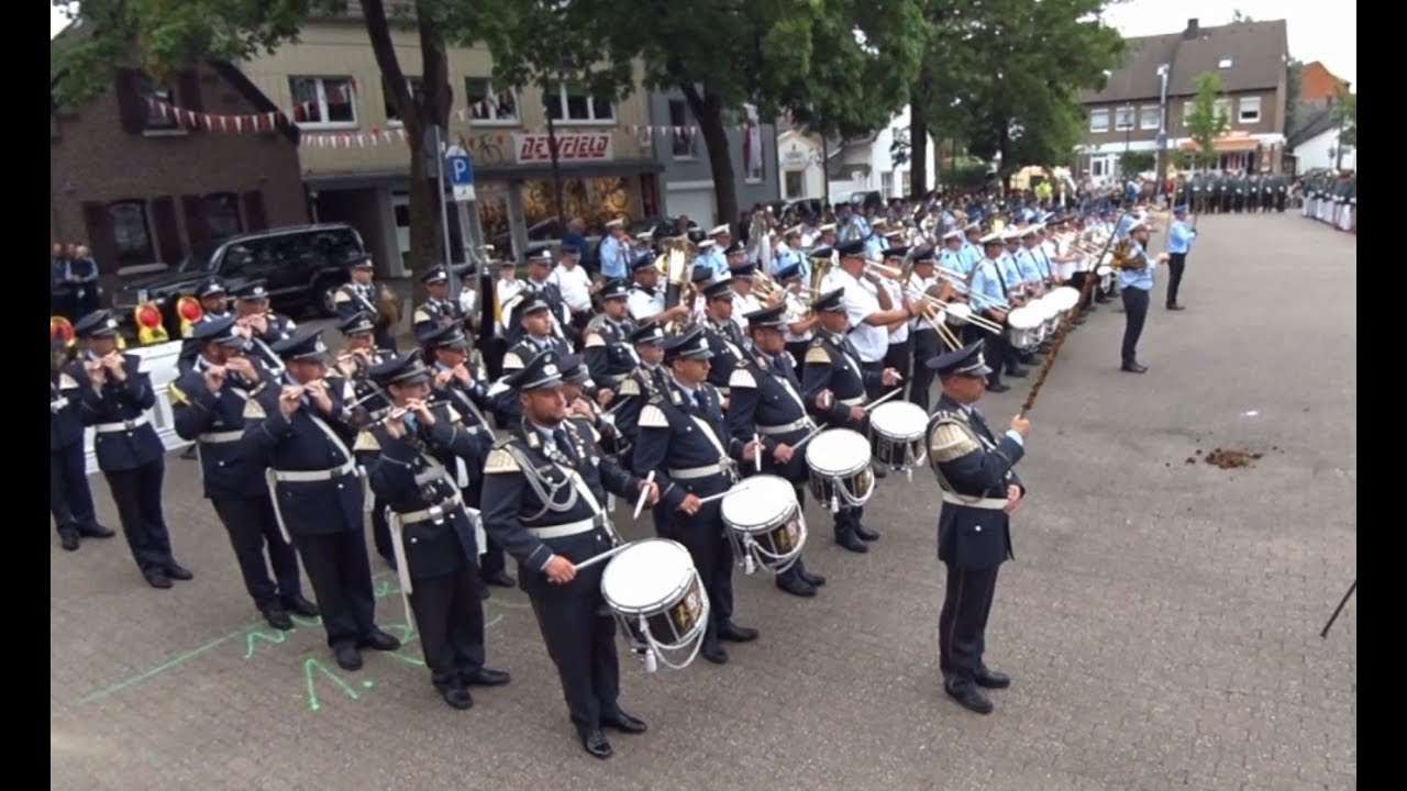 Schützenfest in Hemmerden. 2019 Die Serenade mit 