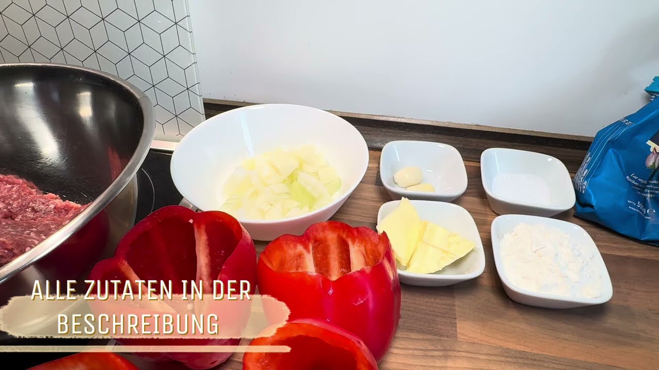 Gefüllten Paprikas nach Omas Art 😮‍💨 - Bestes Rezept 