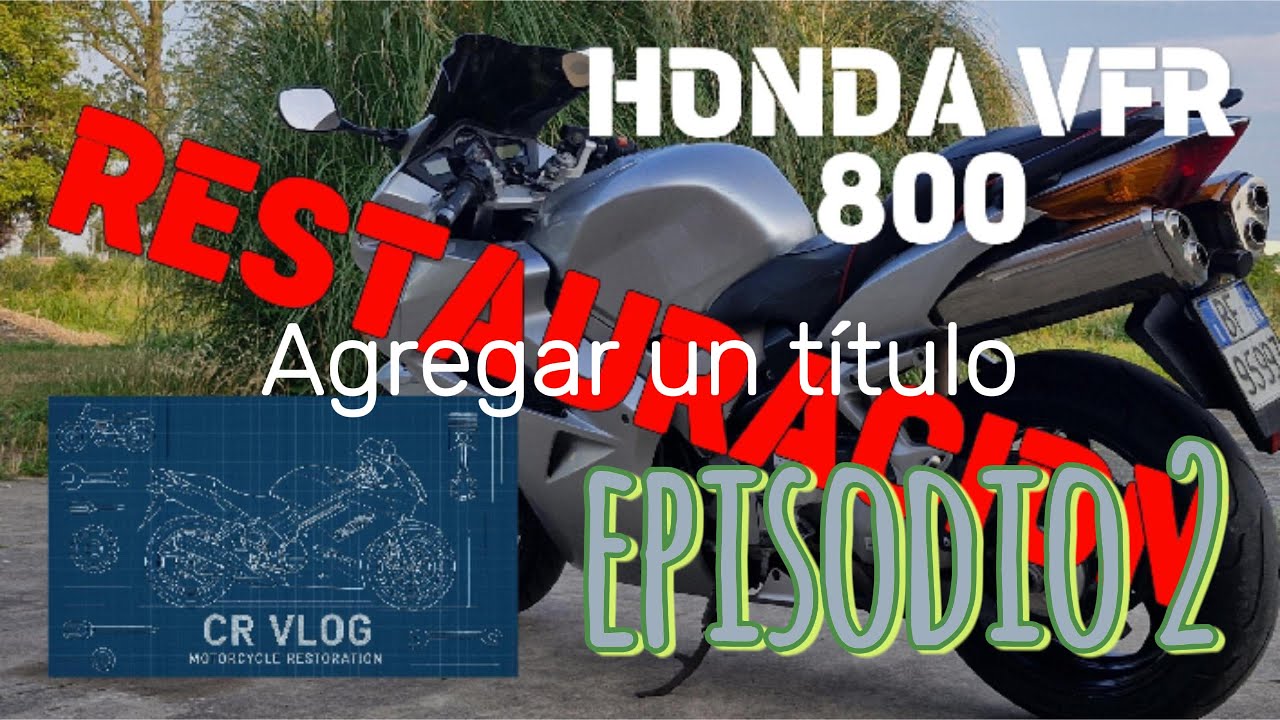 Primeras sorpresas al abrir la Honda VFR800 — Restauración real