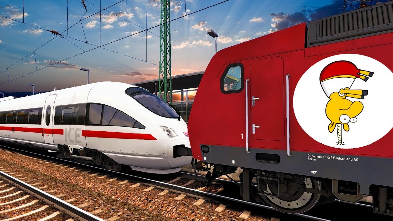 Train Simulator 2018 | Bergungsmanöver | ICE TD Deutsche Bahn Abschleppen | Rettungseinsatz | TS2018