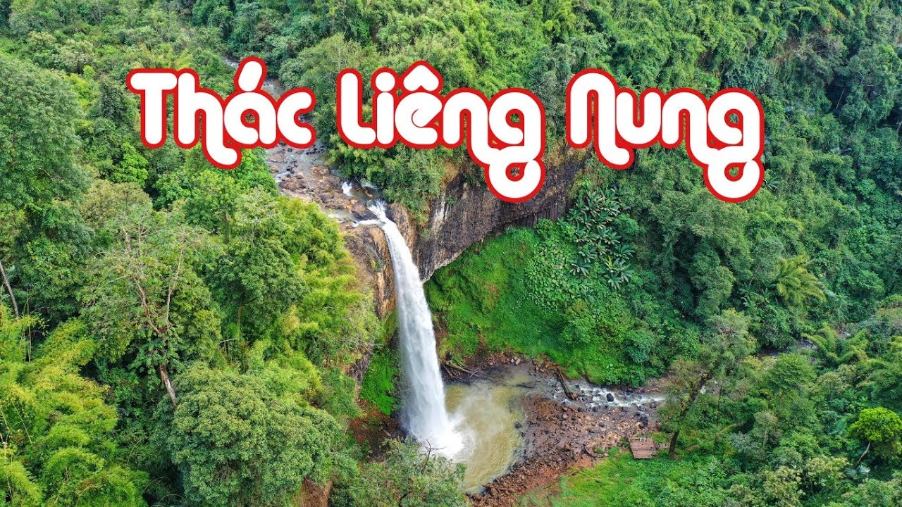 Thác Liêng Nung Toàn Cảnh Flycam. Gia Nghĩa, Đăk Nông.