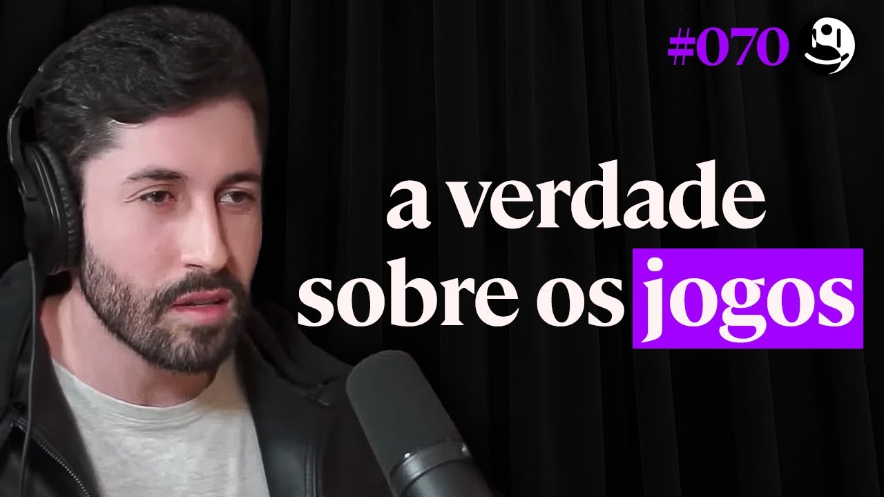 Psicólogo Alerta: Os Jogos Estão Destruindo seu Cérebro! - Gabriel Nobre | Lutz Podcast #70