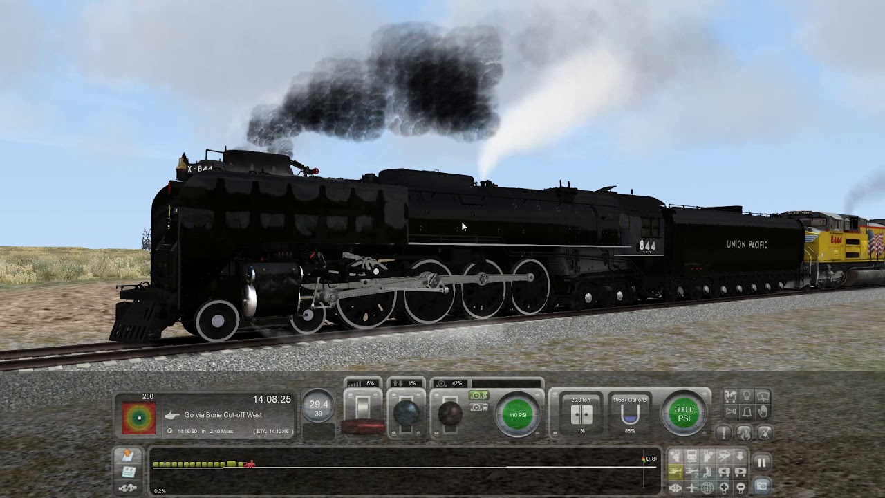Train Simulator 2019: UP 844 Excursion from Denver Part 1