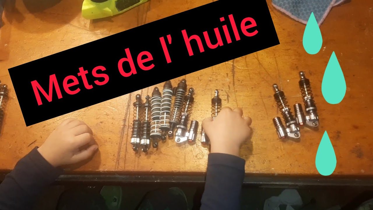 Mon Tuto amortisseur suspension Rc scale crawler . explications et fonctionnement . 🤓🔧🔩