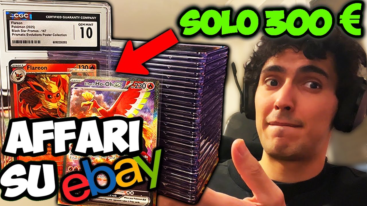HO PAGATO un LOTTO POKEMON COSì POCO CHE SEMBRA UNA TRUFFA! AFFARI POKEMON su EBAY