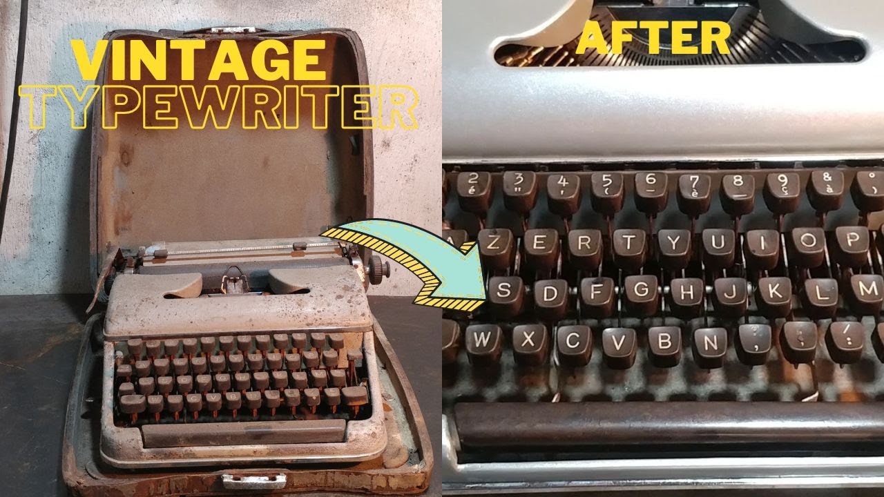 Vintage TypeWriter Restoration