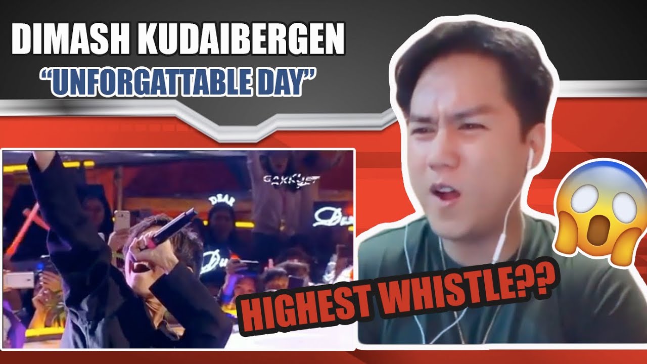 Dimash Kudaibergen - Gakku Concert (highest whistle) | REACTION