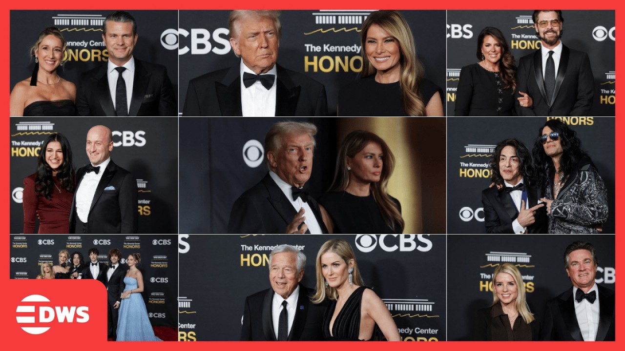 RED CARPET SHOWDOWN: Trump, George, Sylvester, KISS & More Shine at 2025 Kennedy Center | AA1Z