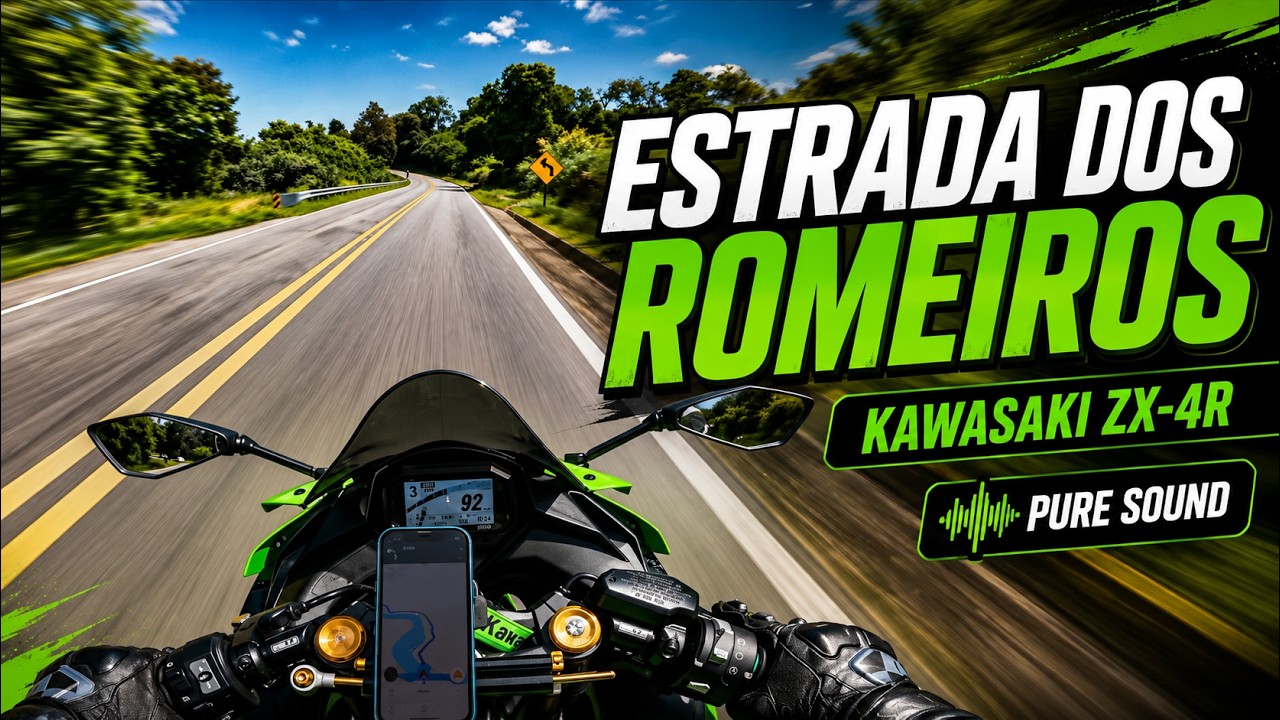 Kawasaki Ninja ZX-4R | Romeiros | Pure Sound