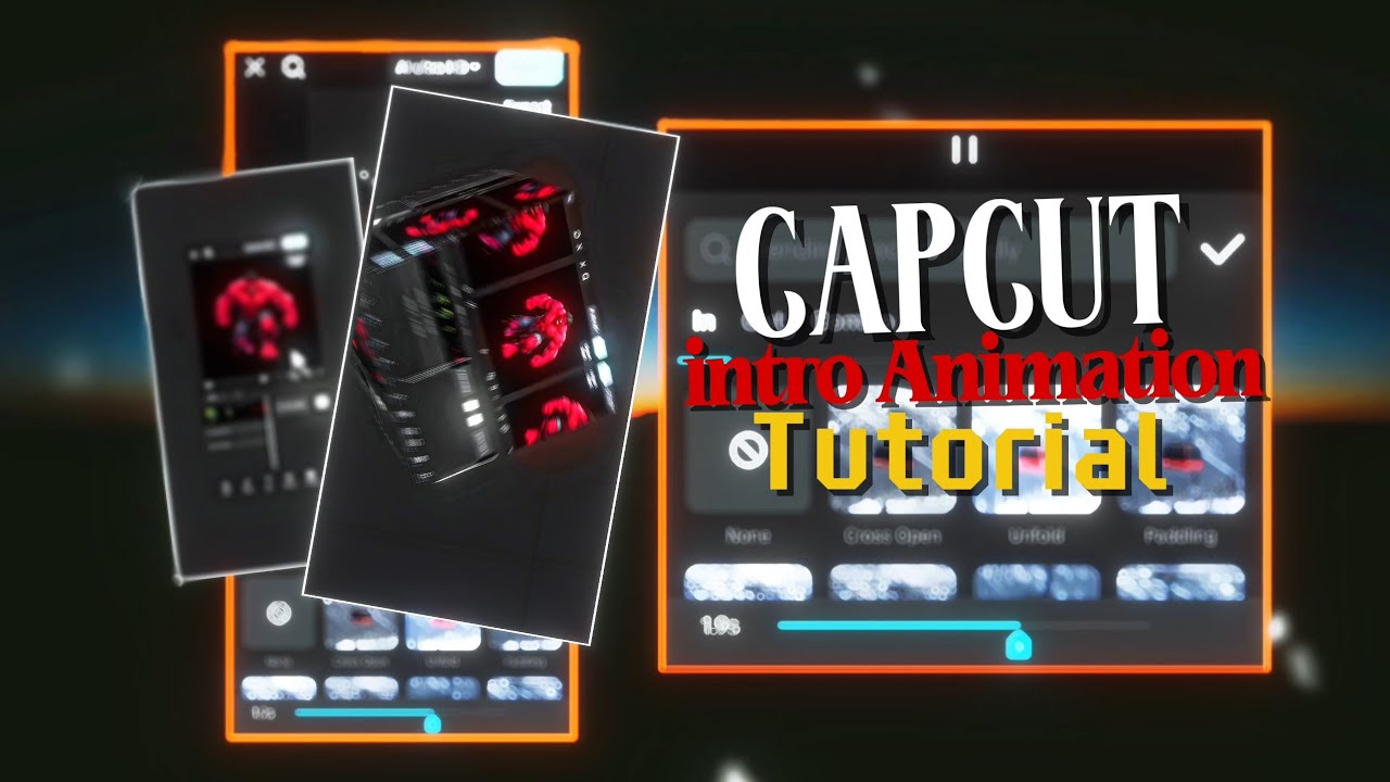 Capcut Intro animation tutorial