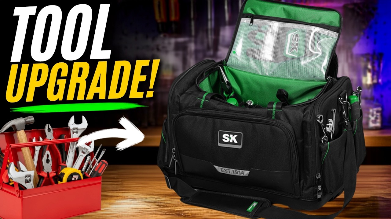 50 Pockets! Organizing My Gear With The New SK Tool Bag