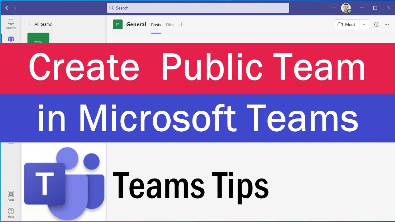 How to Create public Teams in Microsoft Teams | How To Create a New Team in Microsoft Teams