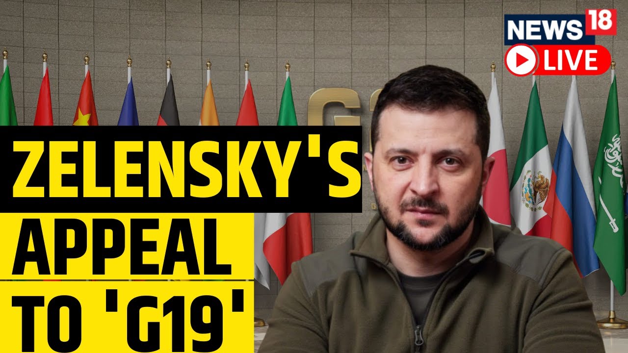G20 Summit In Bali Live | Zelensky Tells G20 leaders &lsquo;Russia Ukraine War Must End Now&rsquo; | News18 Live