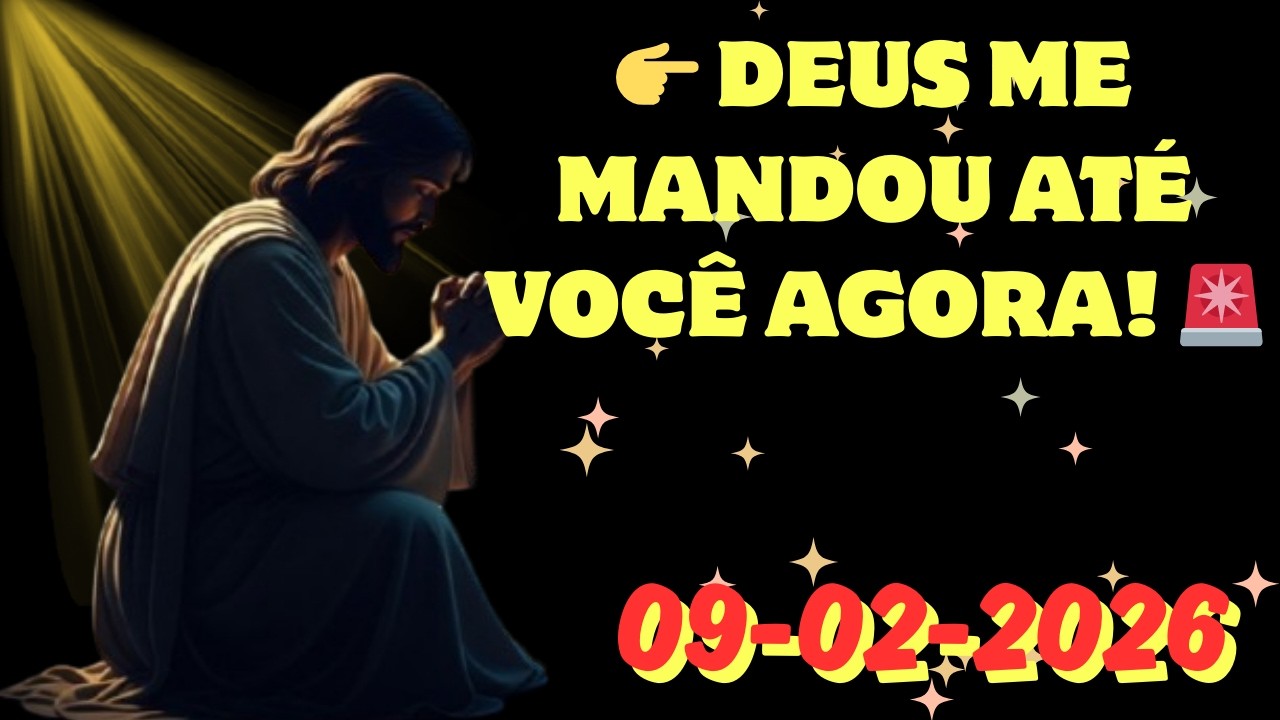 👉 DEUS ME MANDOU ATÉ VOCÊ AGORA! 🚨