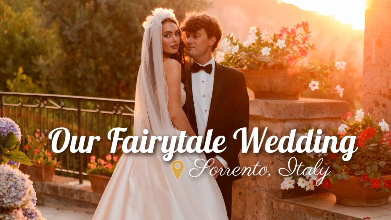 GRWM: WEDDING DAY VLOG🧚&zwj;♂️ Bridal Makeup, Hair & Our Fairytale Wedding in Italy