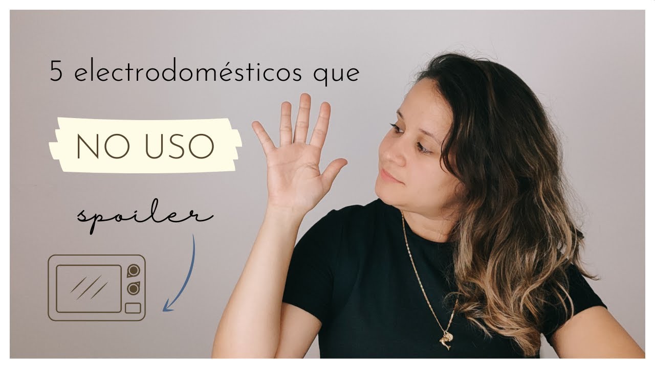 Cocina minimalista: 5 electrodom&eacute;sticos que no tengo