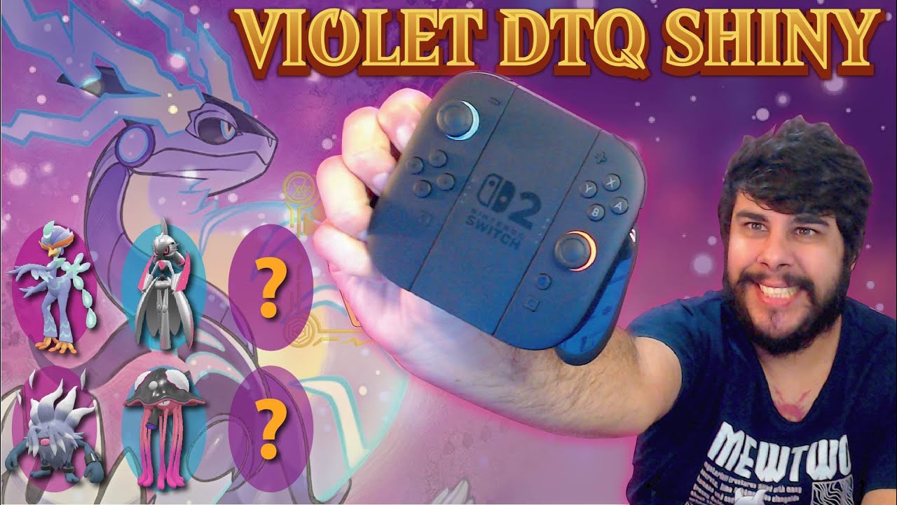 ✨POKÉMON VIOLET SHINY DTQ: QUAXLY no Nintendo Switch 2