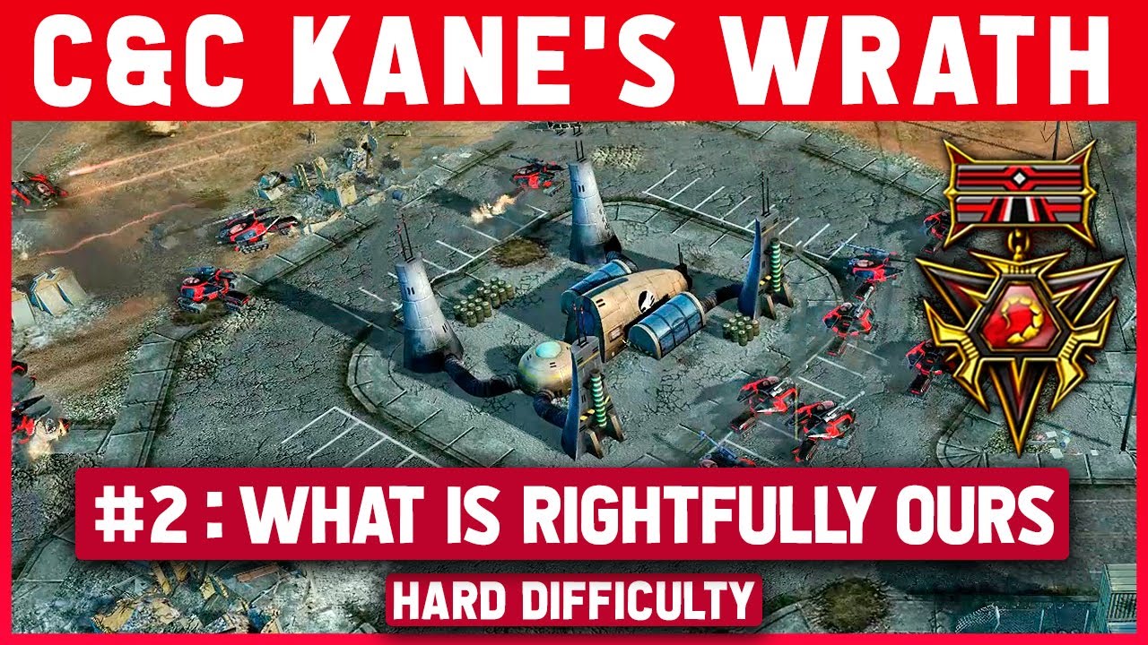 C&C 3 Kane's Wrath - Миссия 2 - То, что по праву принадлежит нам [Hard / Патч 1.02] 1080p