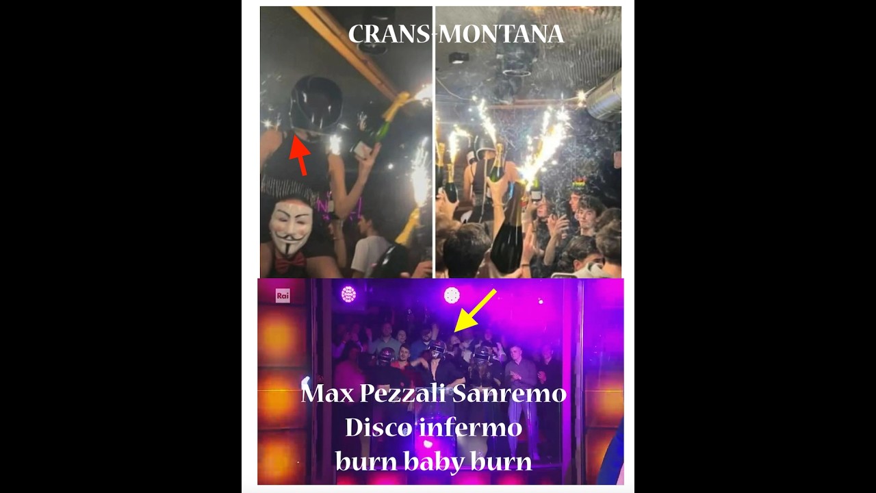 Crans-Montana Sanremo Max Pezzali burn baby burn #cransmontana #sanremo #maxpezzali