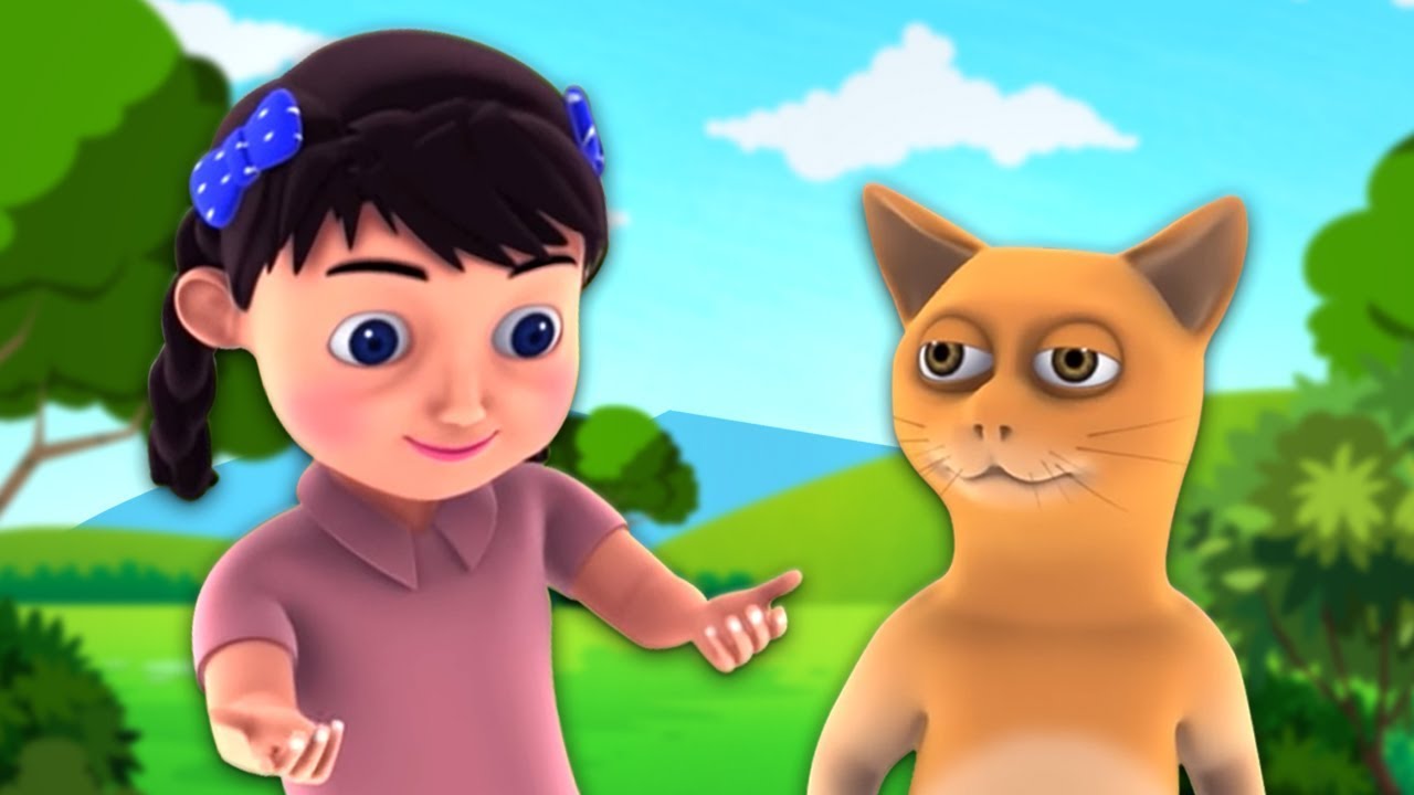 Billi Mausi Kaho Kahan Se Aayi Ho | Hindi Song | बिल्ली मौसी | Hindi Nursery Rhymes