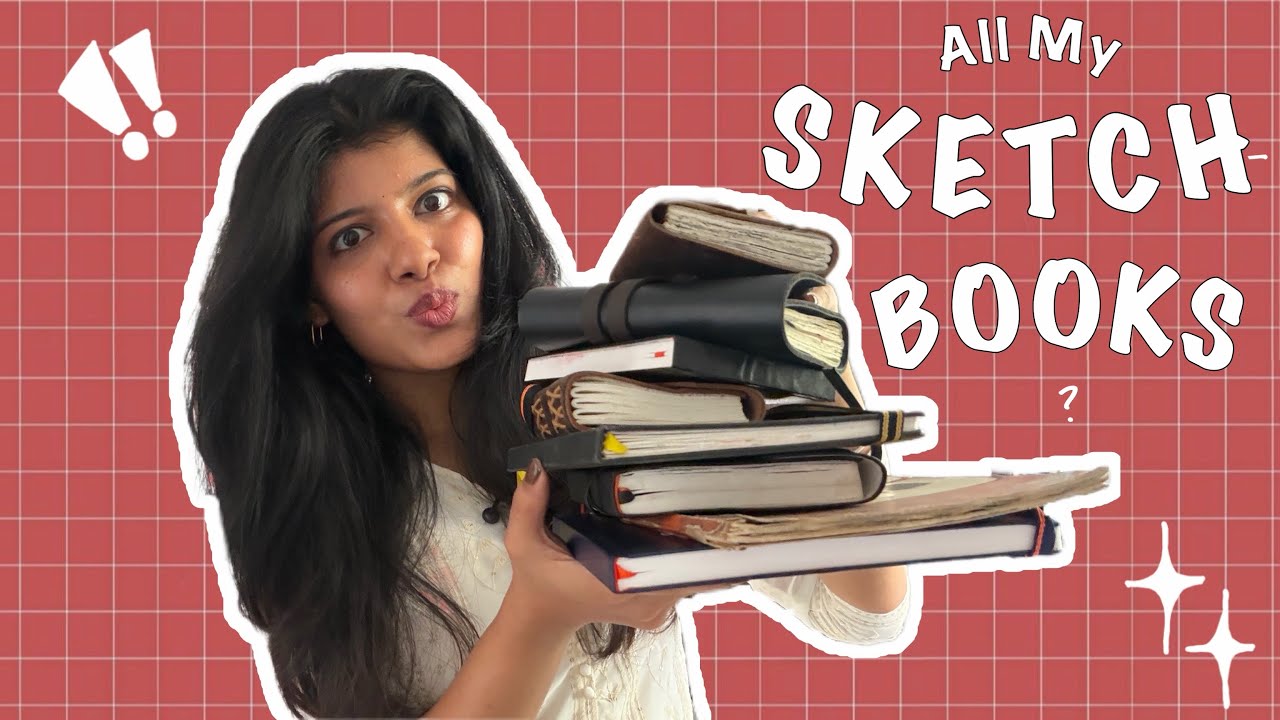 ART DIARY TOUR 📚 | Flipping Through All My SKETCHBOOKS ! (2024- NOW) 