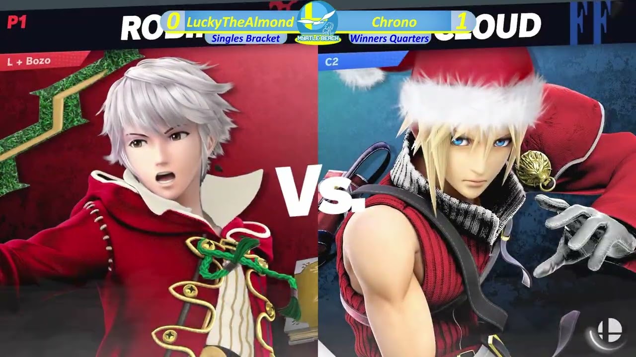 SocaSmash 160 Ultimate Singles: Chrono (Cloud) vs LuckyTheAlmond (Robin) Winners Quarters