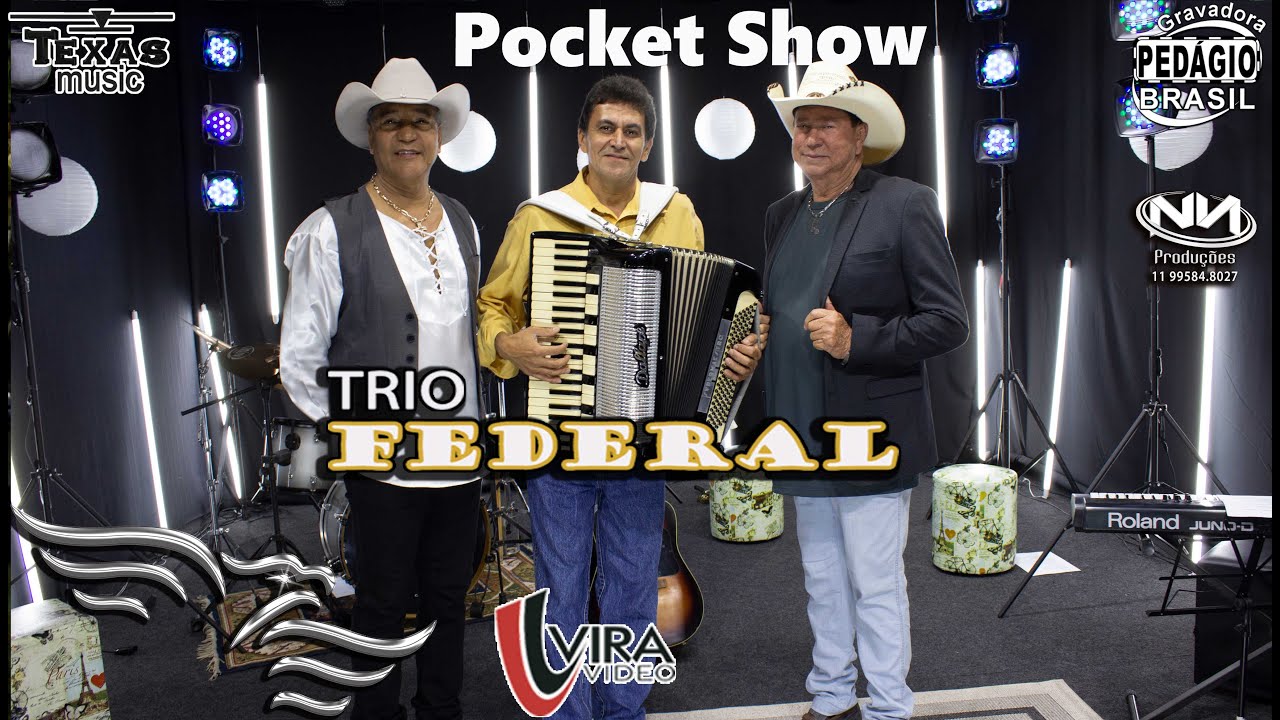 Trio Federal - Pocket Show (DVD - Vol. 09) Estúdio Águia Music