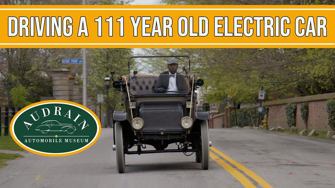 Driving on Bellevue Avenue in a Gilded Age Electric Car