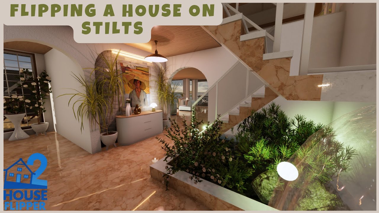 House Flipper 2 | Flipping a House on Stilts | Full Renovation & Tour