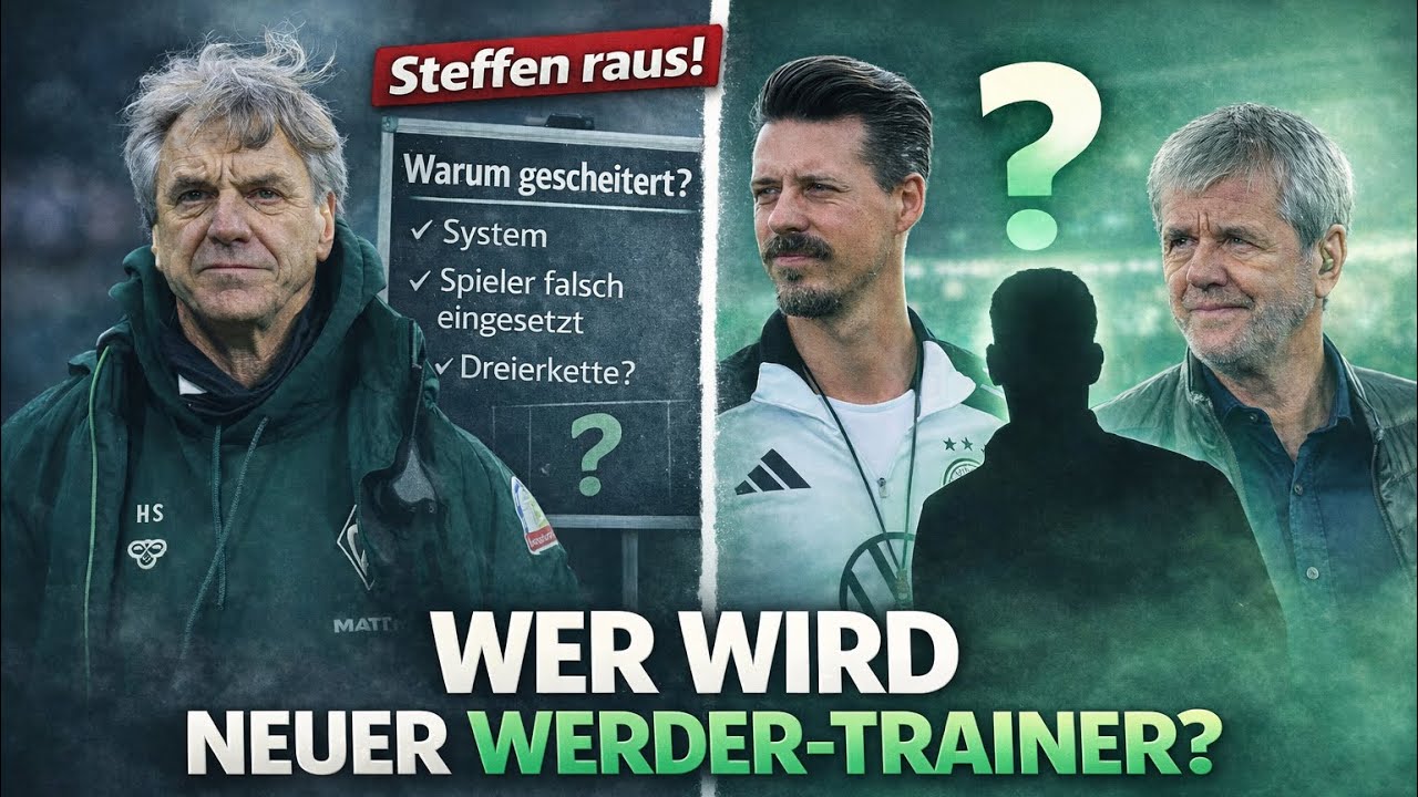 Trainer-Aus bei Werder! Warum Steffen scheiterte & wer jetzt kommen könnte
