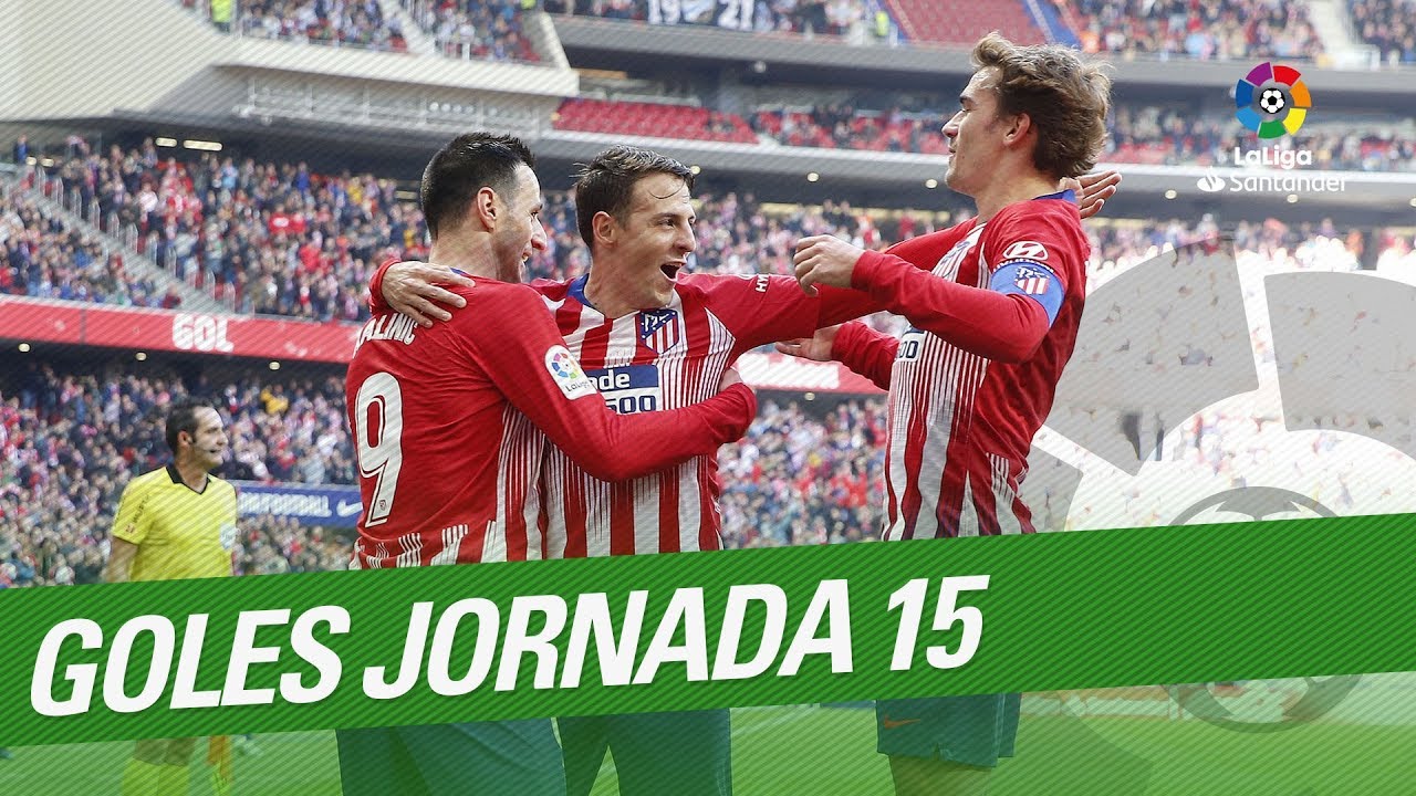 Todos los goles de la Jornada 15 LaLiga Santander 2018/2019