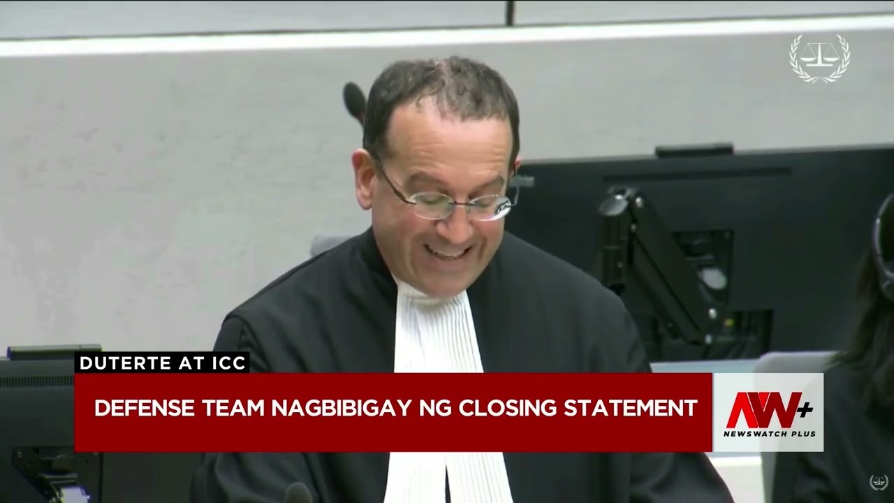 Lawyer: Duterte says he has realized he could die in prison | NewsWatch Plus