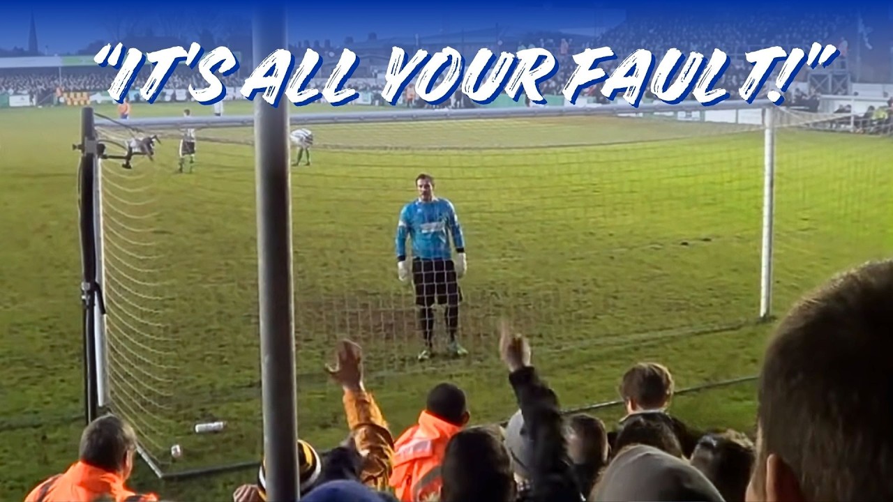 BLUES FANS TAUNT GOALKEEPER: Blyth goalie abused