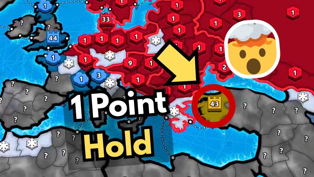 INSANE 1-Point Hold at the Bottom of the Board!