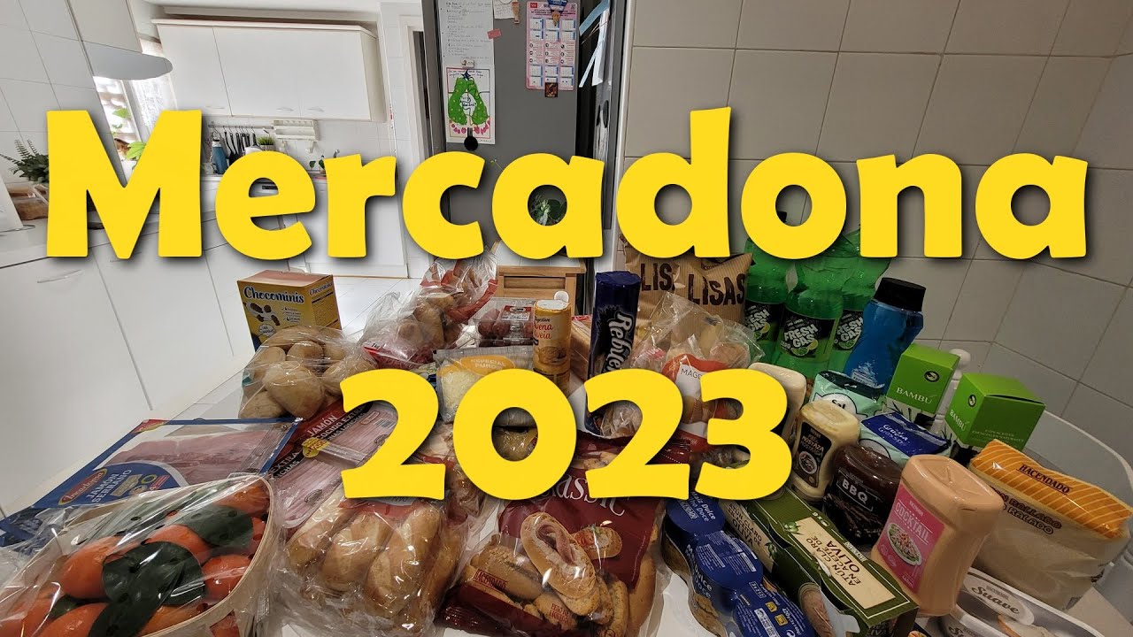 MERCADONA 2023¿Qué  COMPRAMOS con 80€? ¿Subieron los precios en EXCESO?