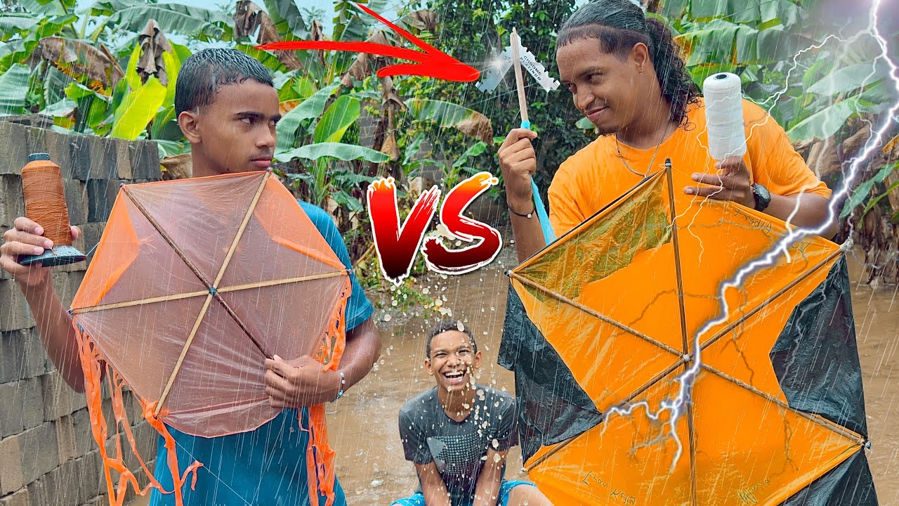 Volamos CHICHIGUAS Bajo La LLUVIA Sin PENSAR Que Esto PASARÍA 😭🪁⚡️⛈️
