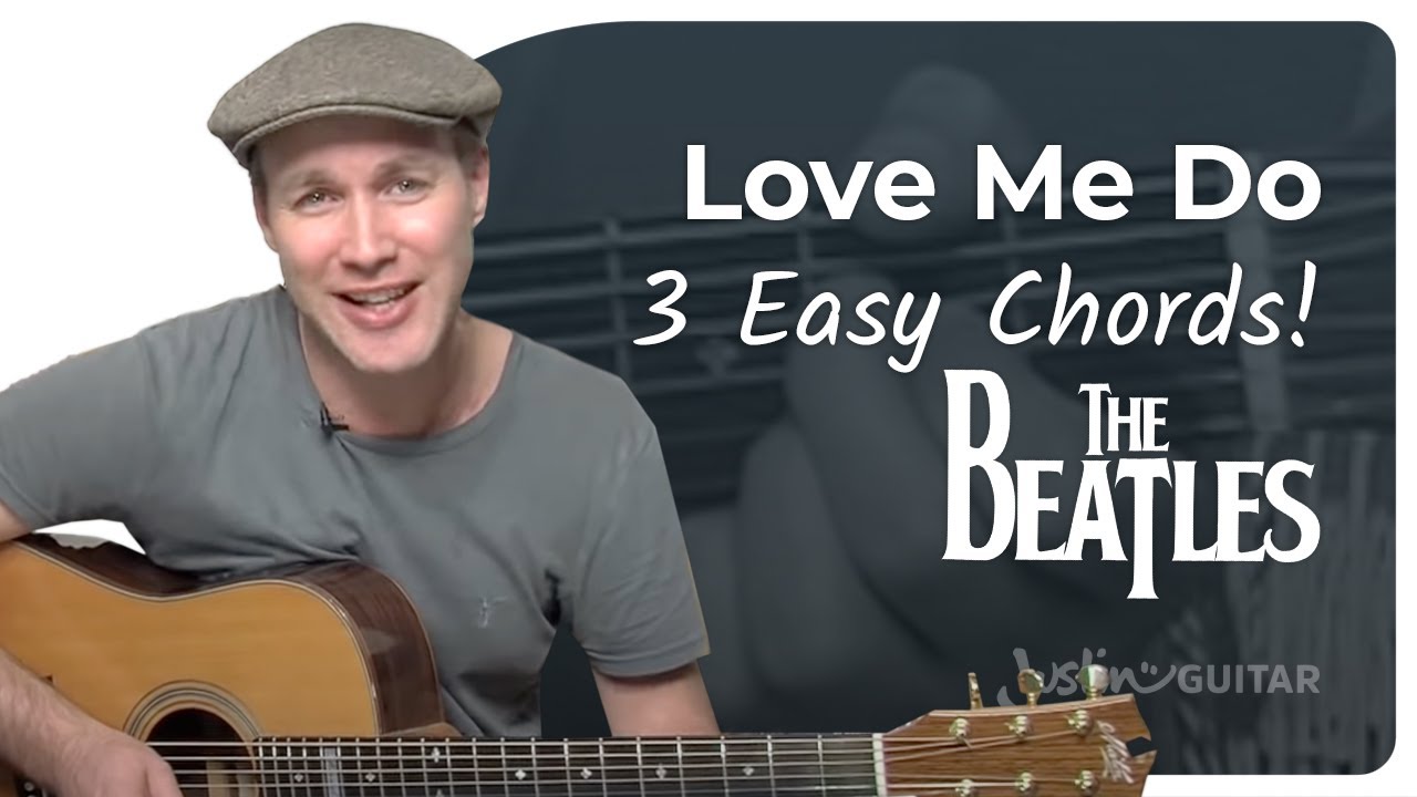 Love Me Do: простой урок игры на гитаре | The Beatles