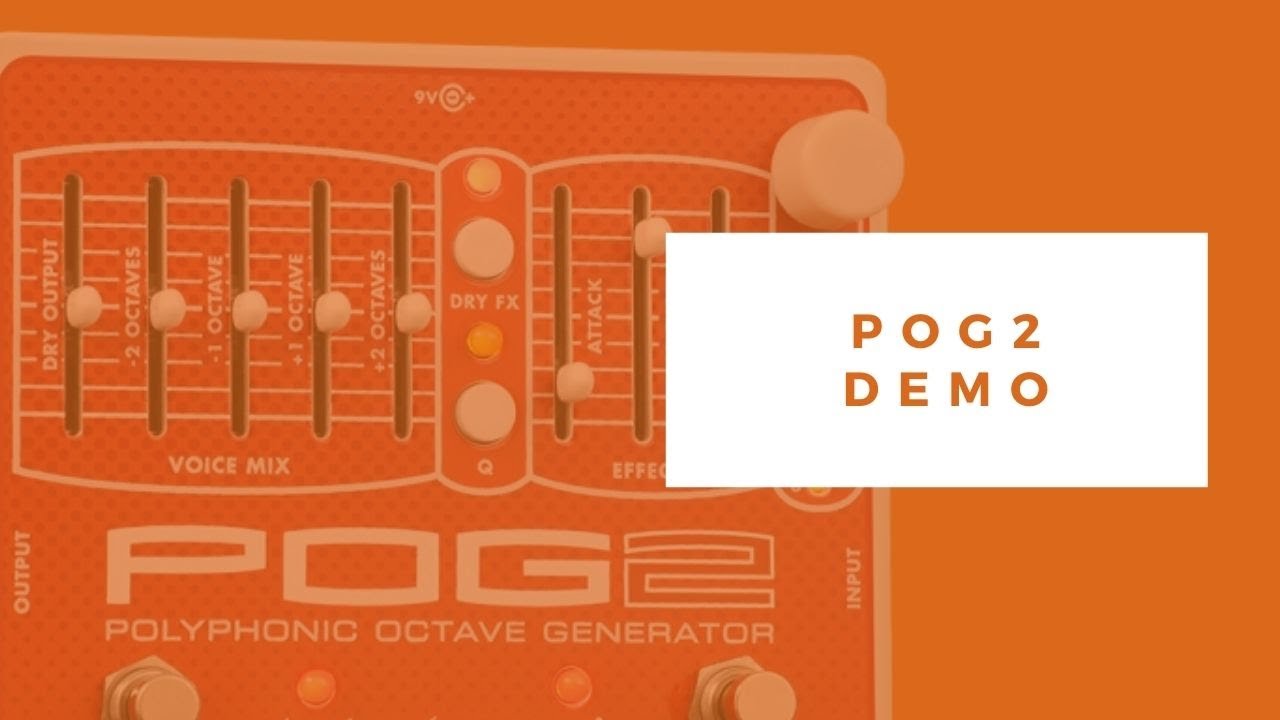 Electro Harmonix POG2 BASS DEMO [No talking]