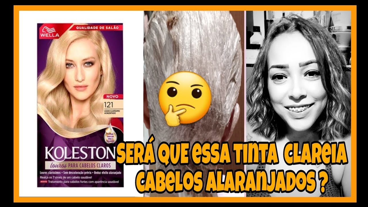 KOLESTON 121 LOURO CLARISSIMO ACINZENTADO SERA QUE CLAREIA TINTA?